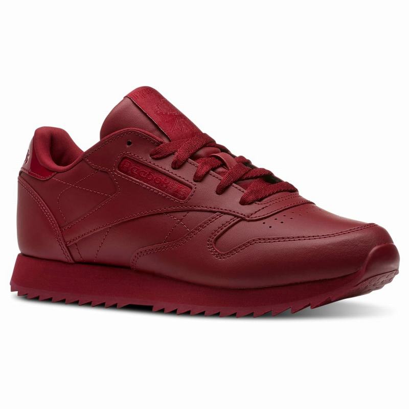 Tenisi Reebok Classic Leather Ripple Dama Rosii Romania KN3188MQ